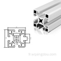Norme européenne 4040 Profil en aluminium Silver